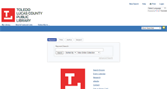 Desktop Screenshot of catalog.toledolibrary.org